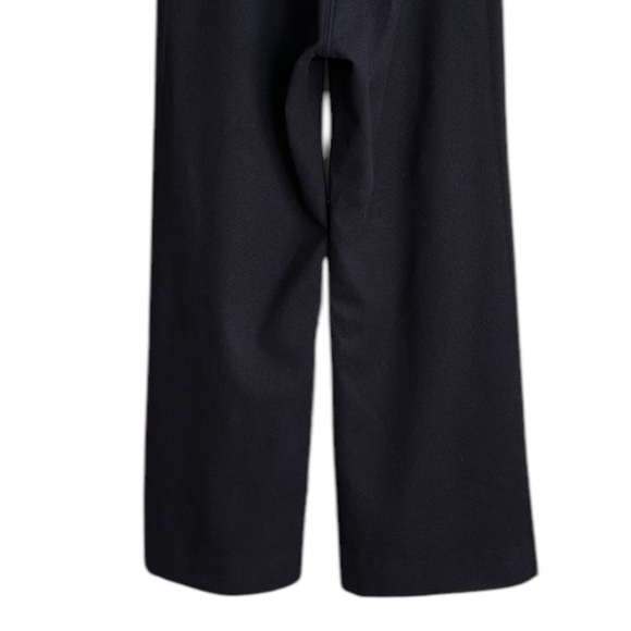 Vintage NAVAL CLOTHING FACTORY WWll Wool Corset Back Blue Trousers Sailor 1940s - Picture 6 of 15